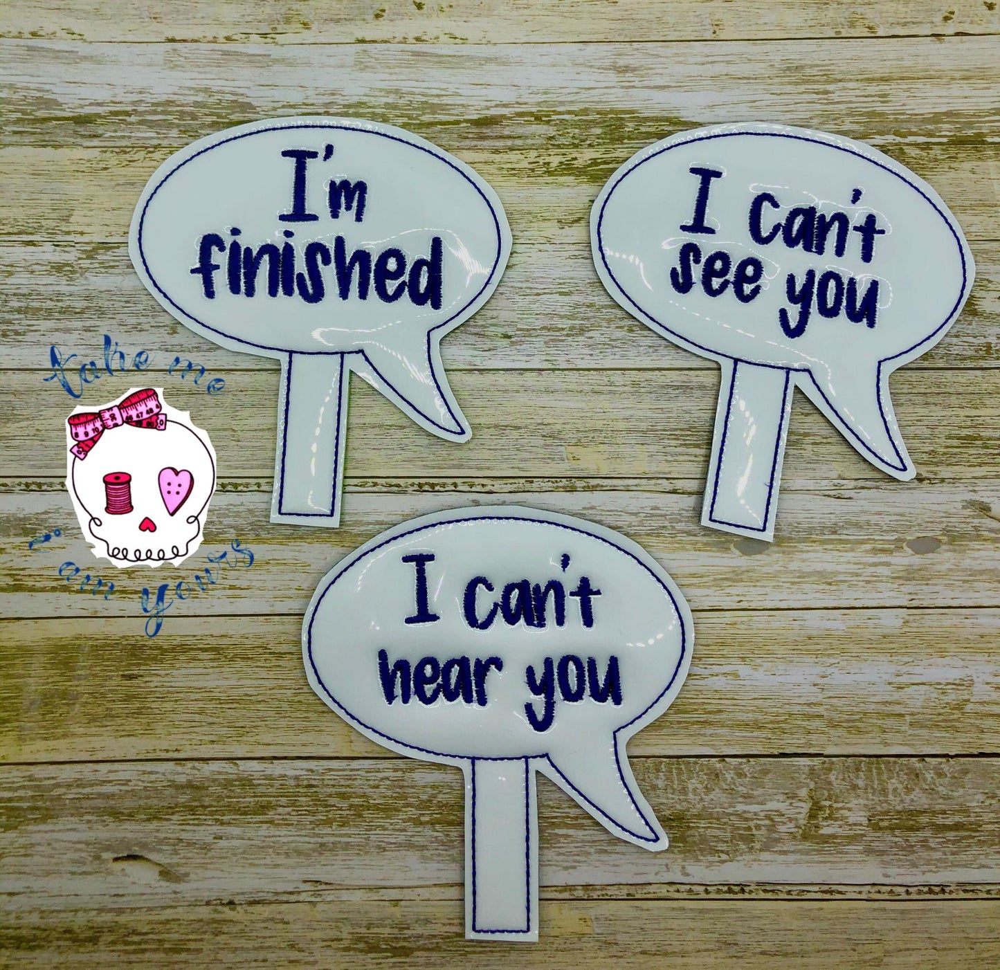 Virtual Learning Feltie Set with zipper bag - Digital Embroidery Design