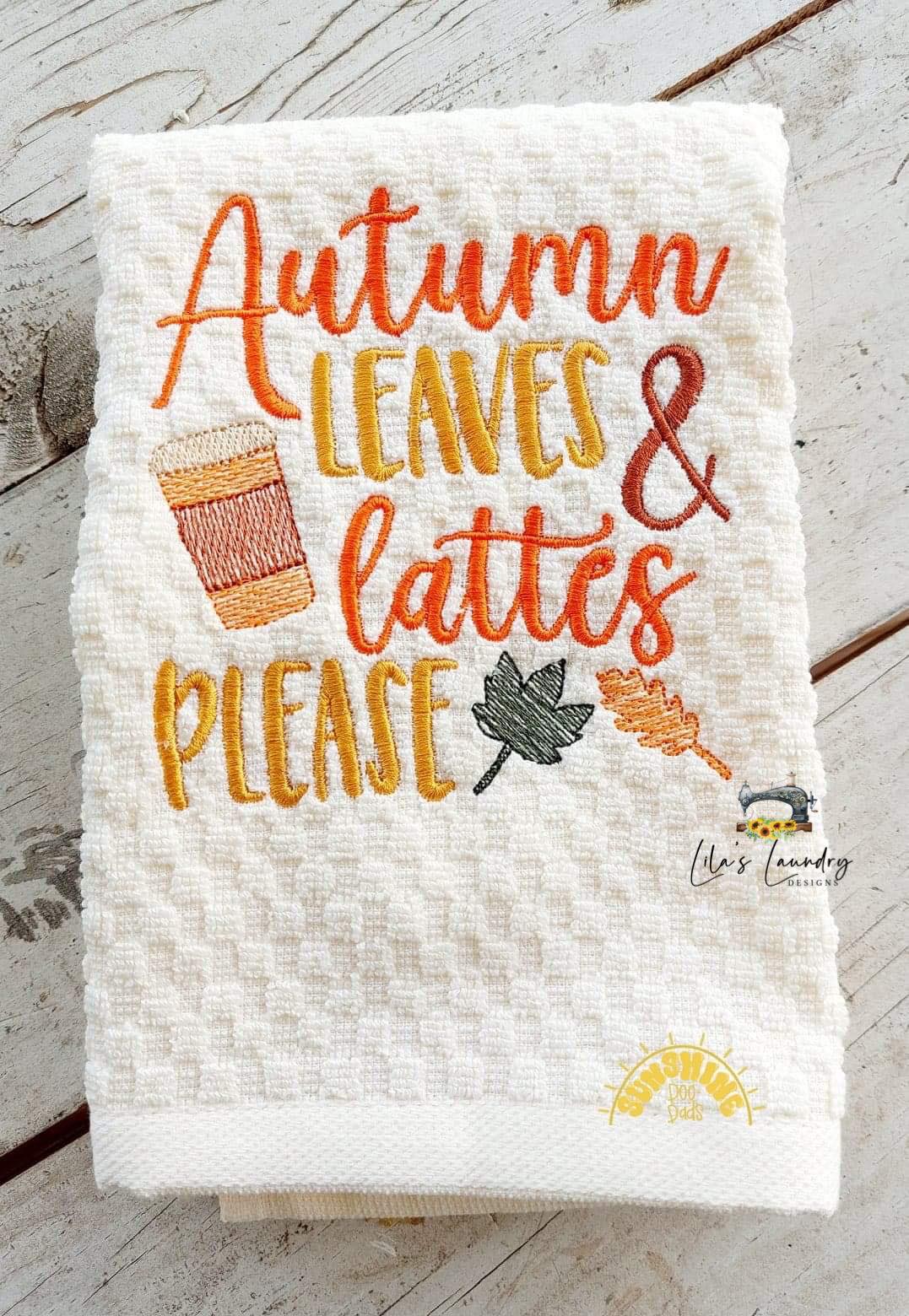 Lattes Please - 4 sizes- Digital Embroidery Design