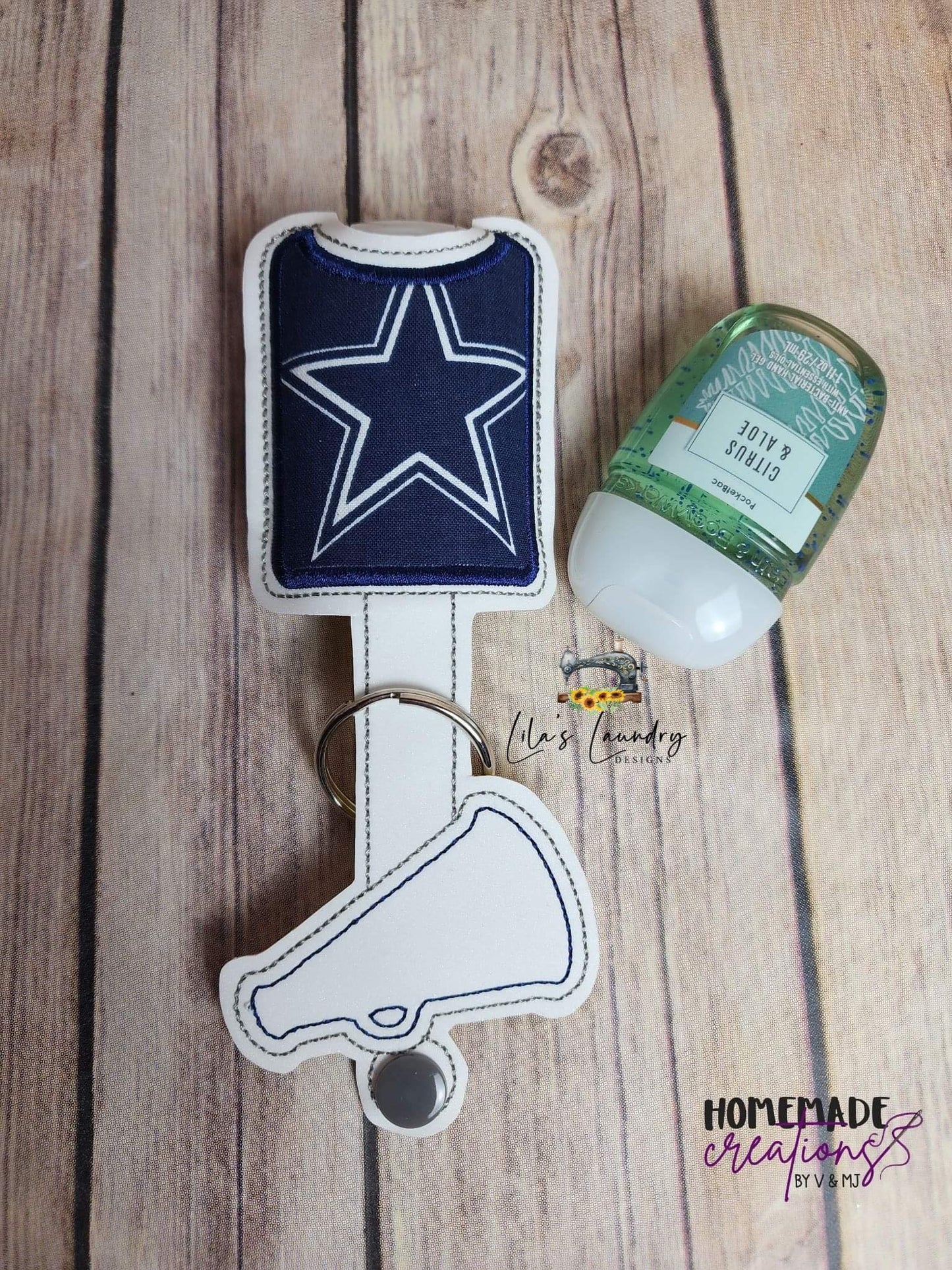 Megaphone Applique Fold Over Sanitizer Holder 5x7- DIGITAL Embroidery DESIGN