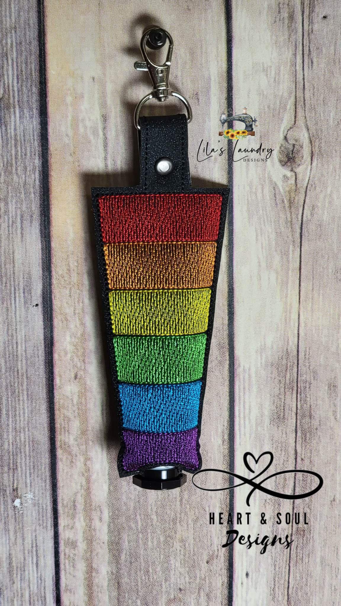 Pride Sketch Hand Cream Holder 5x7 - DIGITAL Embroidery DESIGN