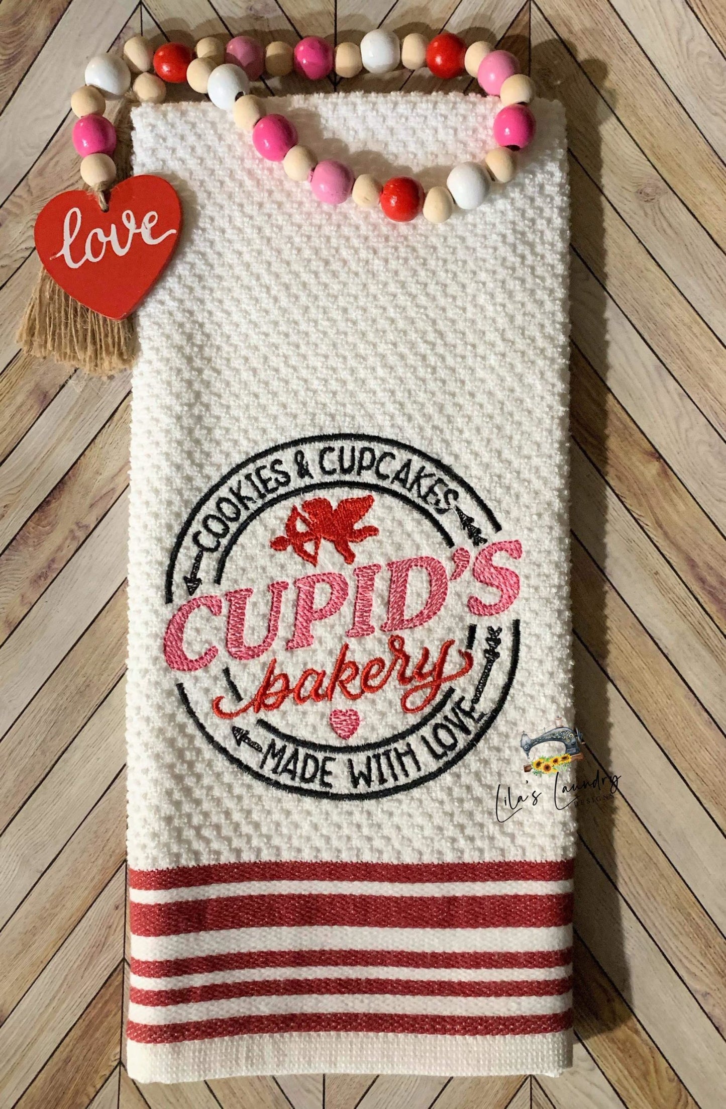 Cupid's Bakery - 3 sizes- Digital Embroidery Design