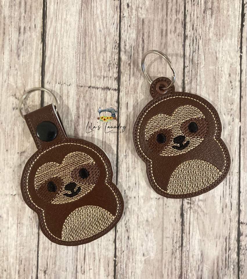 Sloth Squish Squad Fobs - DIGITAL Embroidery DESIGN