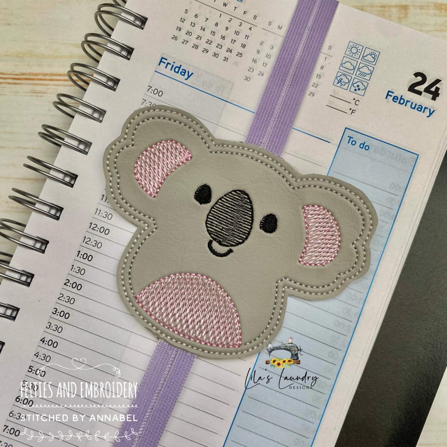 Koala Squish Squad Book Band - Embroidery Design, Digital File