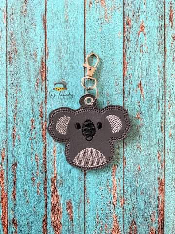 Koala Squish Squad Fobs - DIGITAL Embroidery DESIGN