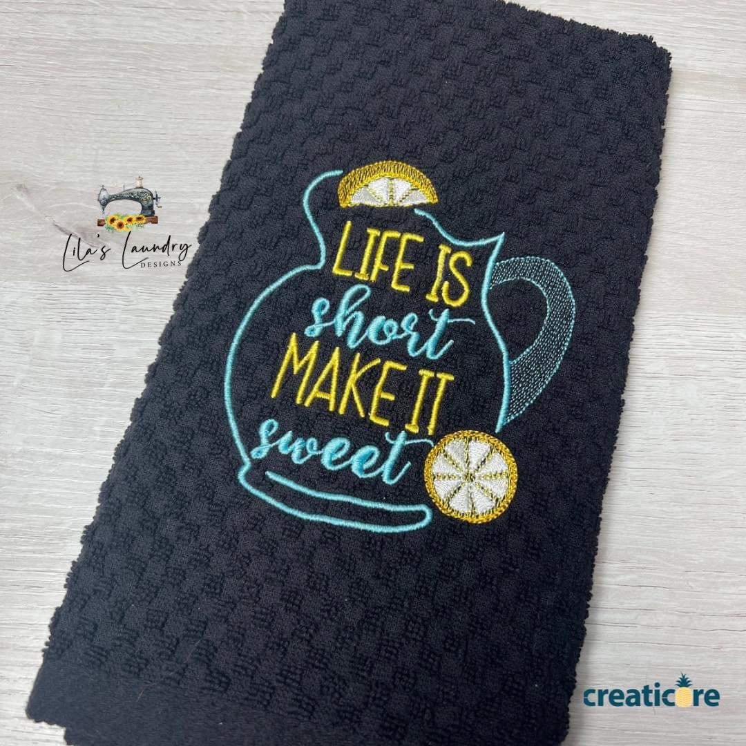 Make It Sweet - 3 sizes- Digital Embroidery Design