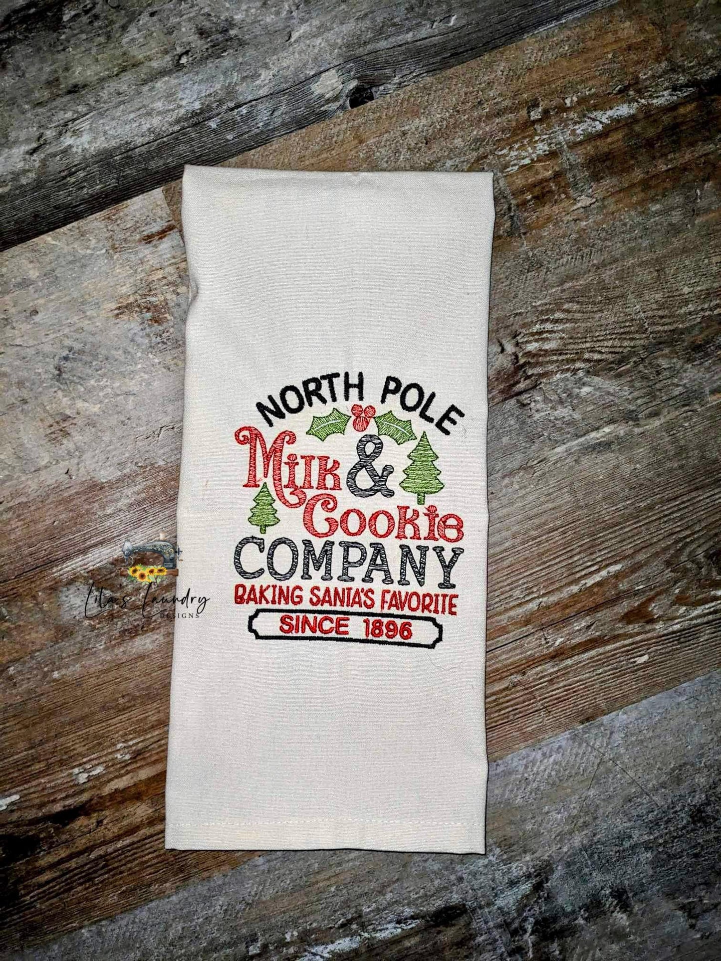 Milk and Cookie Company - 3 sizes- Digital Embroidery Design