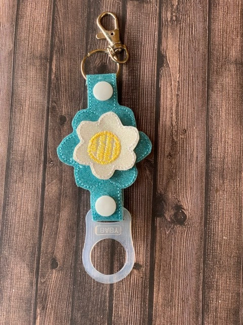 3D Flower Water Bottle Holders - 4x4 and 5x7 - DIGITAL Embroidery DESIGN
