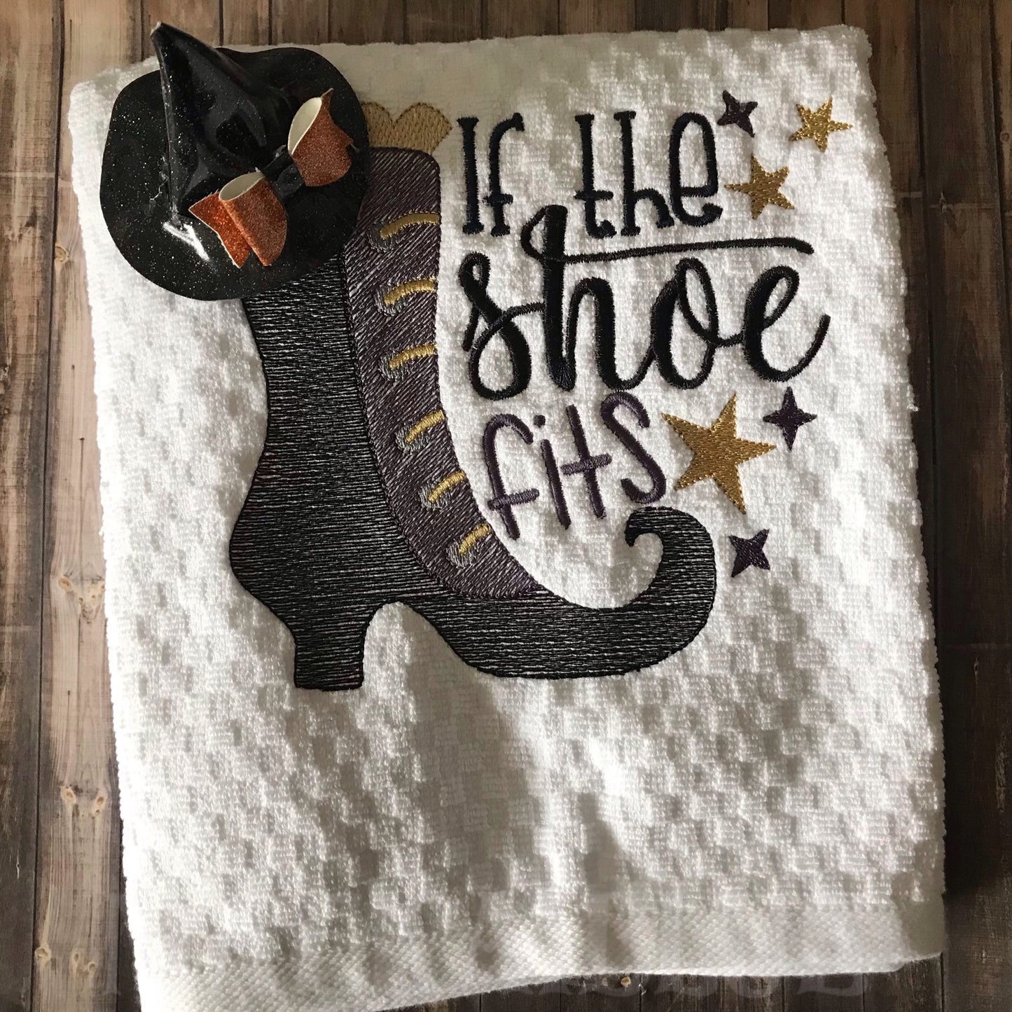 If the Shoe Fits - 2 Sizes - Digital Embroidery Design