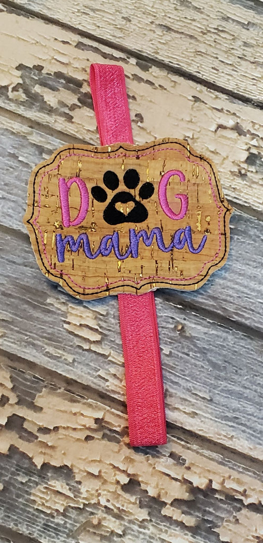 Dog Mama - Book Band - Digital Embroidery Design