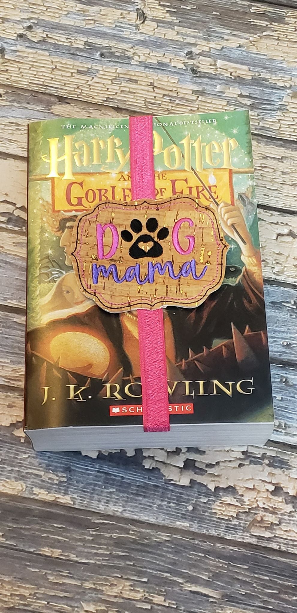Dog Mama - Book Band - Digital Embroidery Design