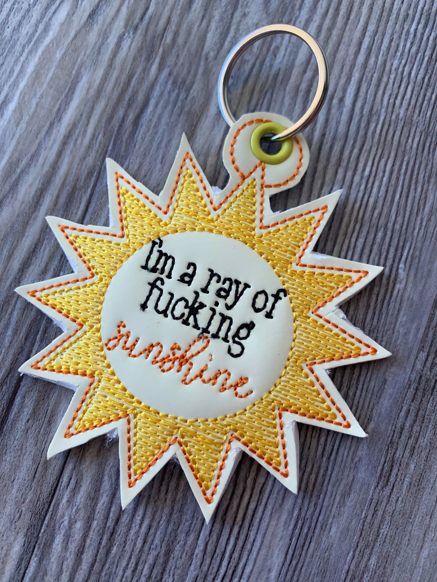 Mature Sunshine Fobs - DIGITAL Embroidery DESIGN