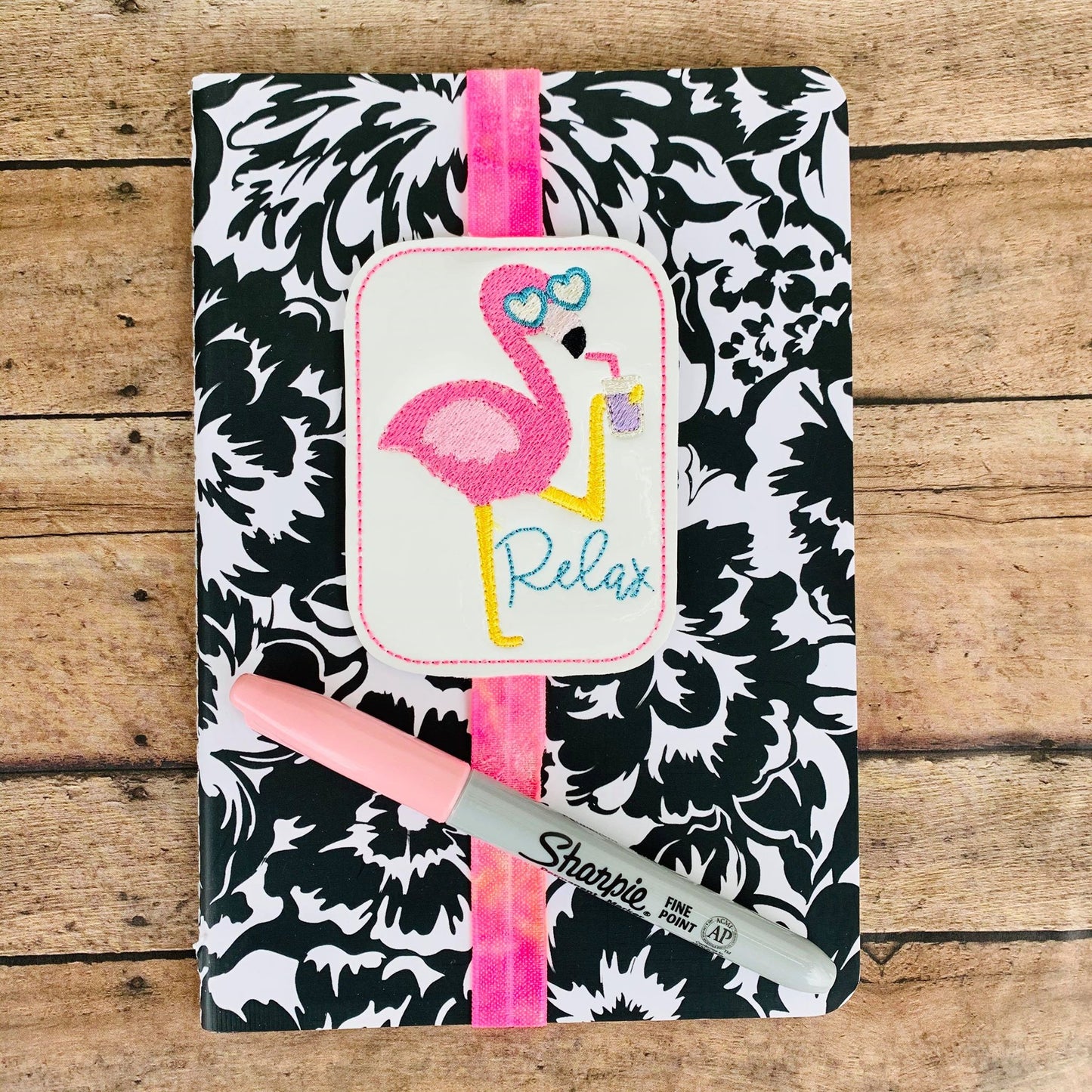 Relax Book Band - Digital Embroidery Design