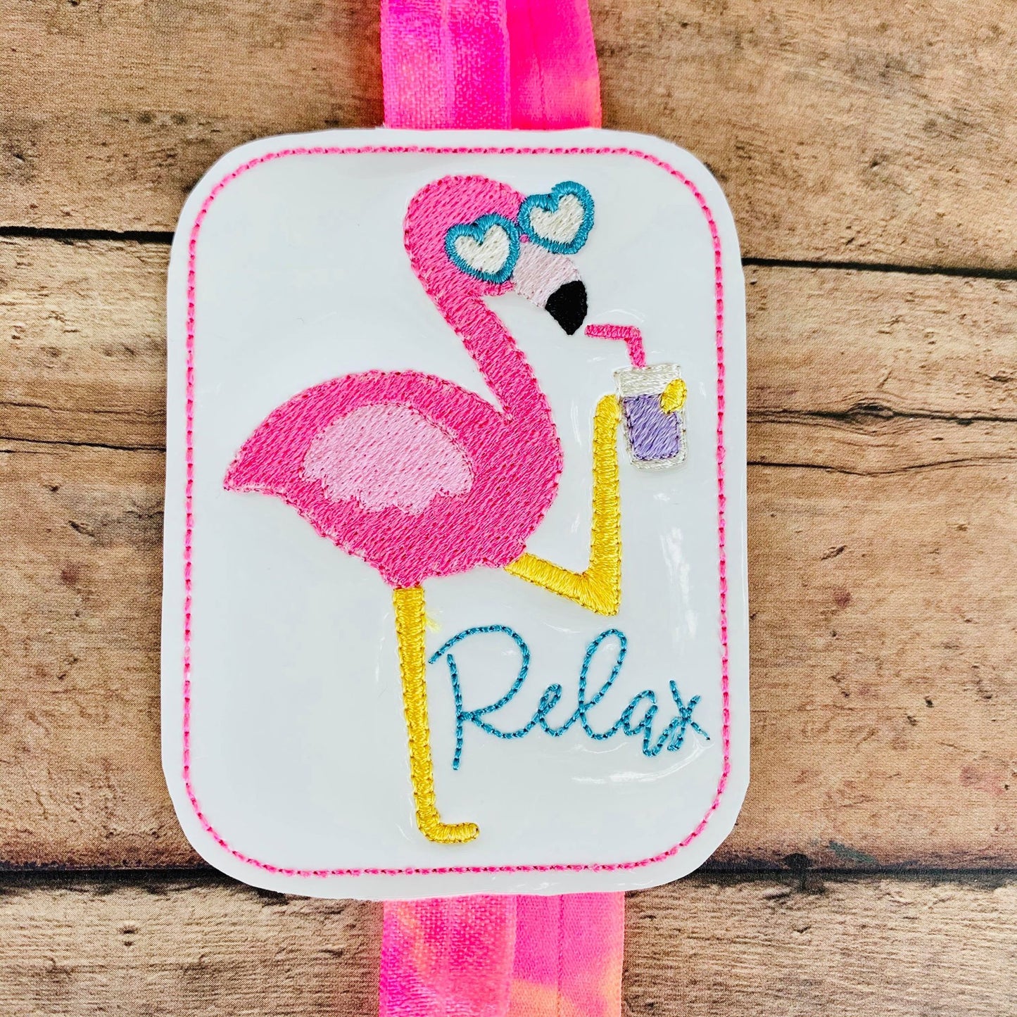Relax Book Band - Digital Embroidery Design