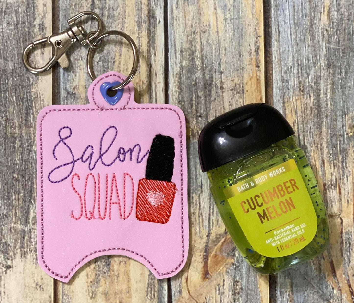 Salon Squad Sanitizer Holders - DIGITAL Embroidery DESIGN