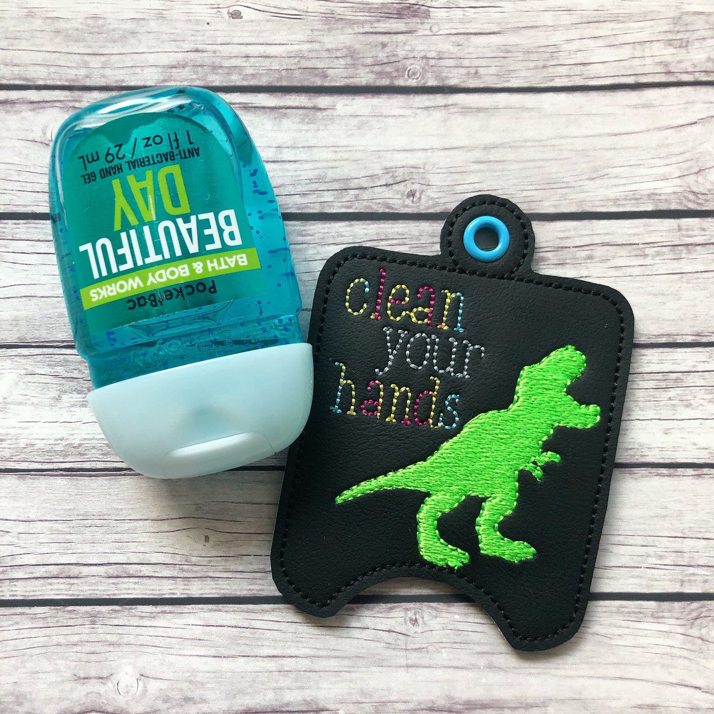 Clean Your Hands Sanitizer Holders - DIGITAL Embroidery DESIGN