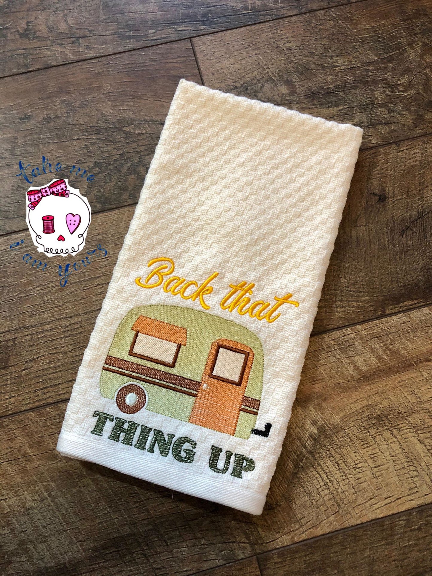 Back That Thing Up - 3 Sizes - Digital Embroidery Design