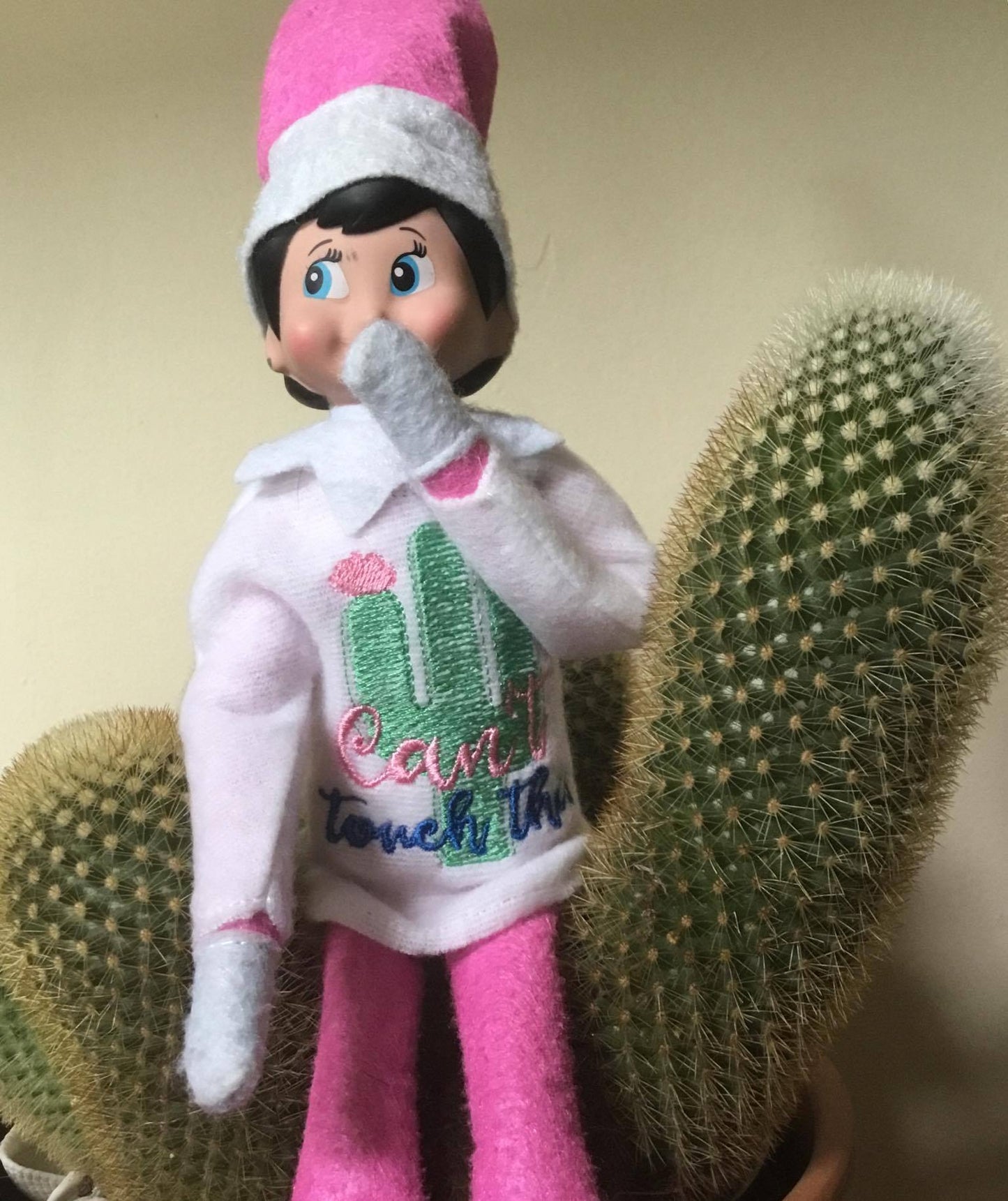Can't Touch This Doll Sweater 5x7 - Digital Embroidery Design