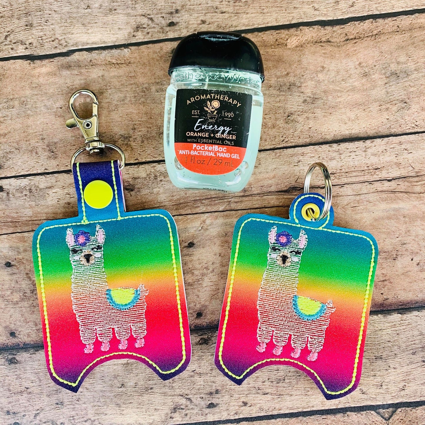 Llama Sanitizer Holders - DIGITAL Embroidery DESIGN