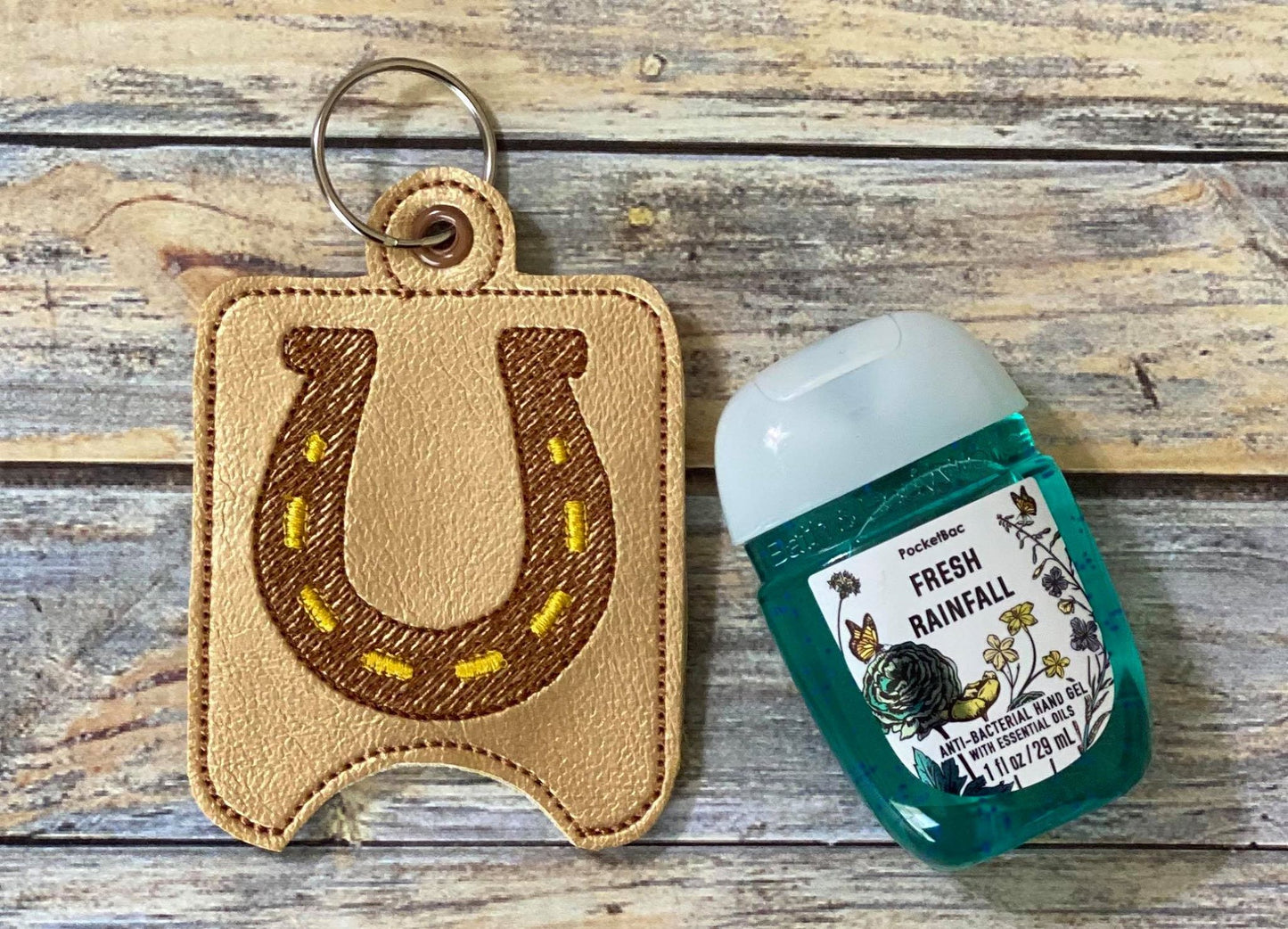 Horseshoe Sanitizer Holders - DIGITAL Embroidery DESIGN