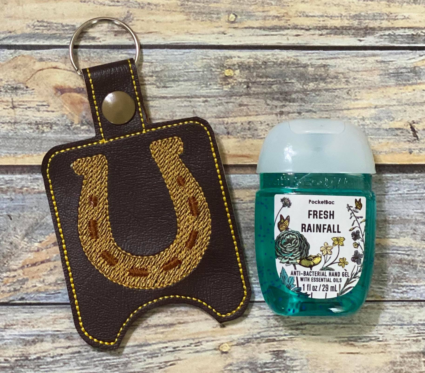 Horseshoe Sanitizer Holders - DIGITAL Embroidery DESIGN