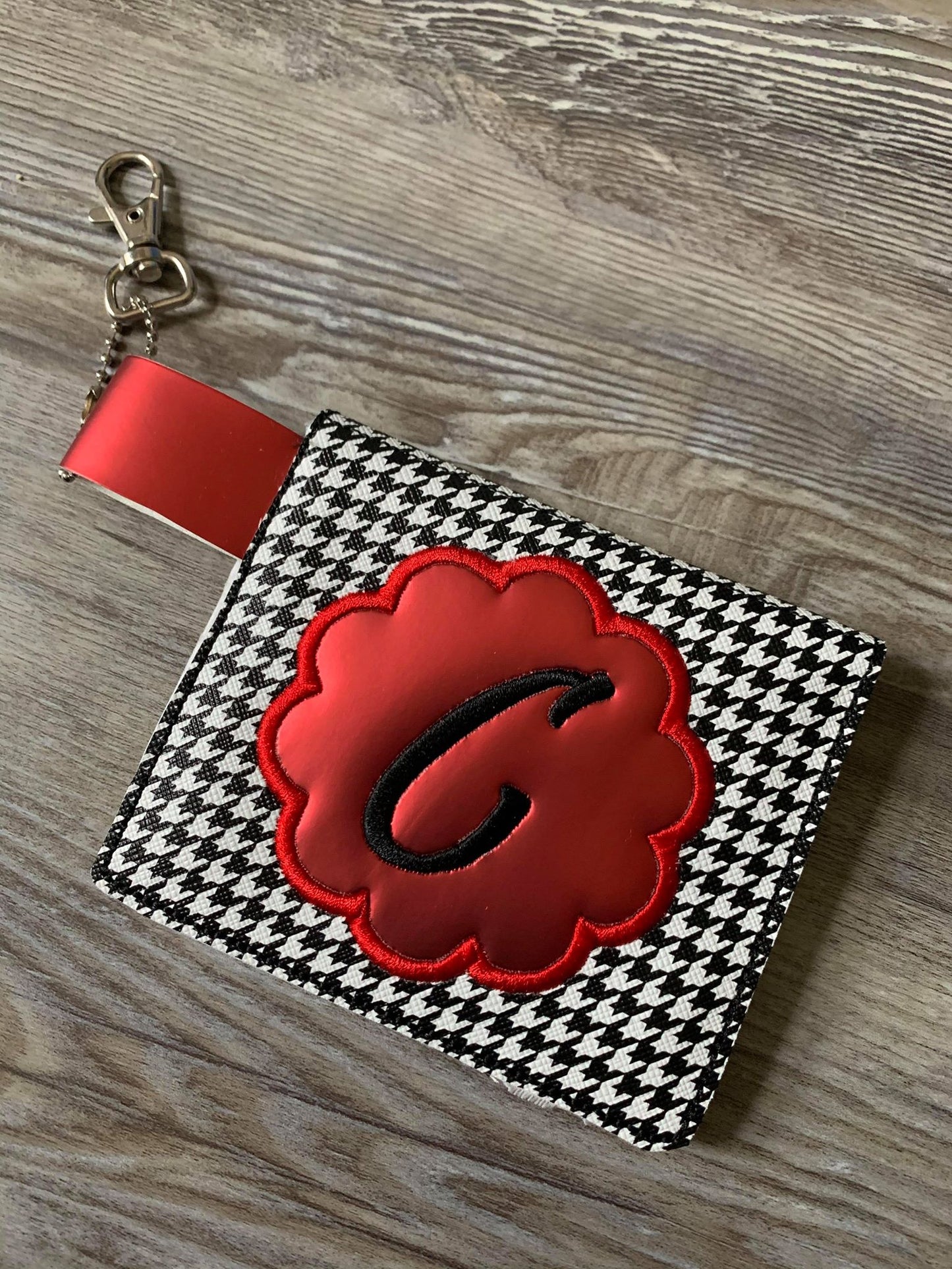 Juli Applique Pouch 5x7 - DIGITAL Embroidery DESIGN