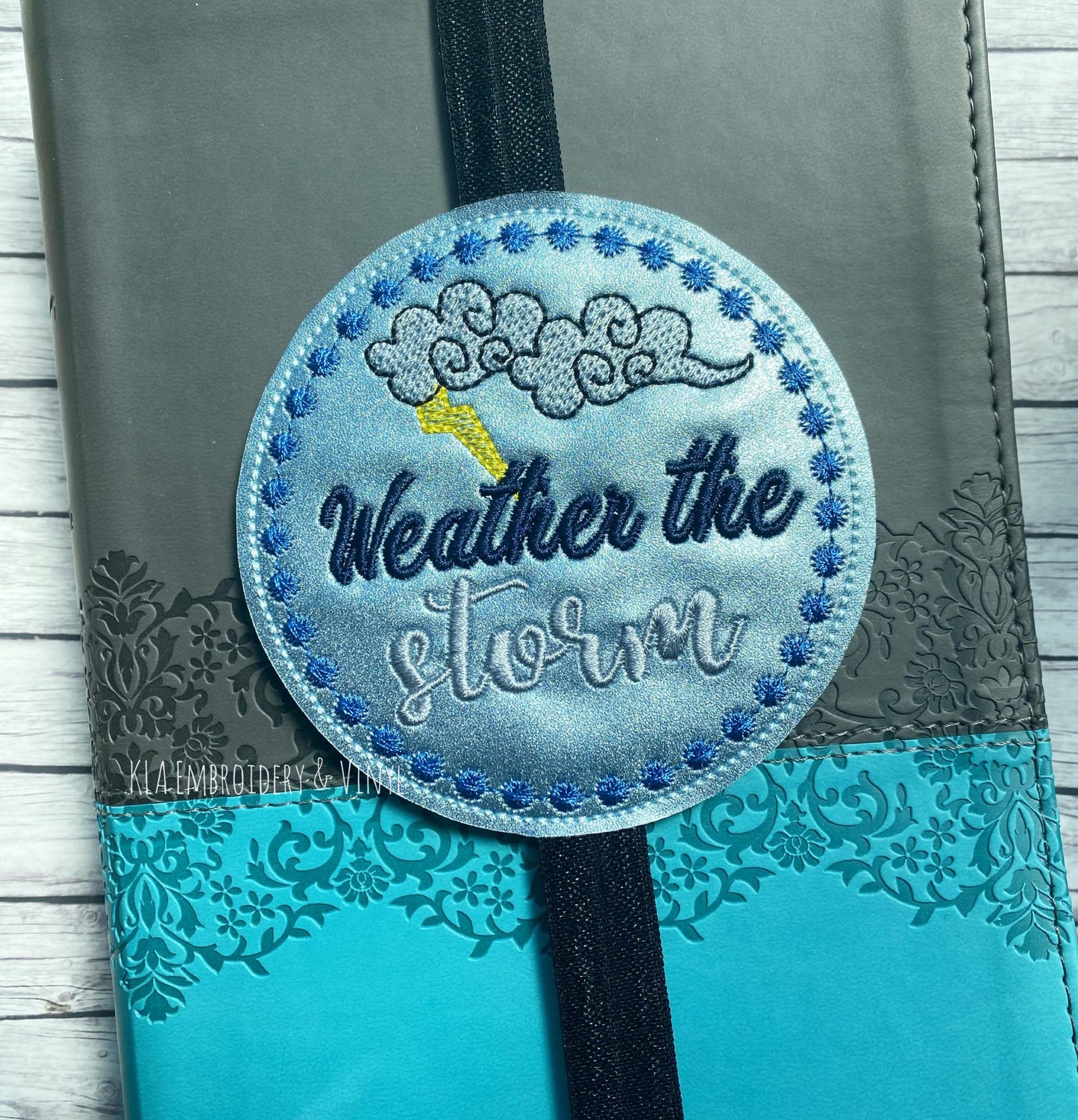 Weather The Storm Book Band - Digital Embroidery Design