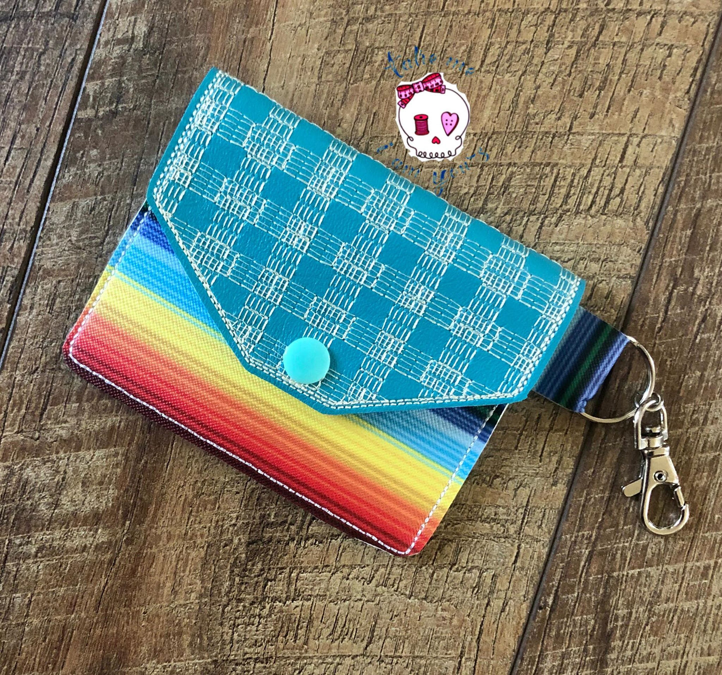 Plaid Pouch 5x7 - DIGITAL Embroidery DESIGN