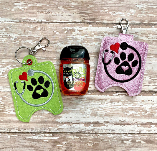 Vet Tech Sanitizer Holders - DIGITAL Embroidery DESIGN