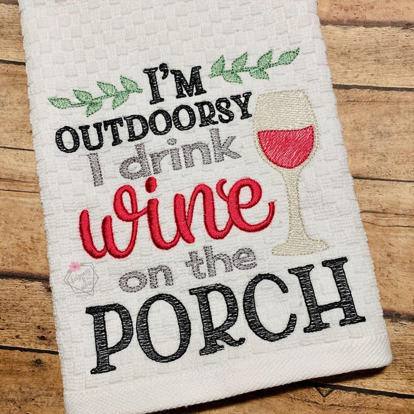 Outdoorsy - 2 Sizes - Digital Embroidery Design