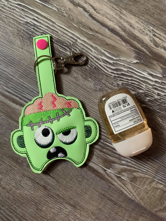 Zombie Sanitizer Holder 5x7- DIGITAL Embroidery DESIGN