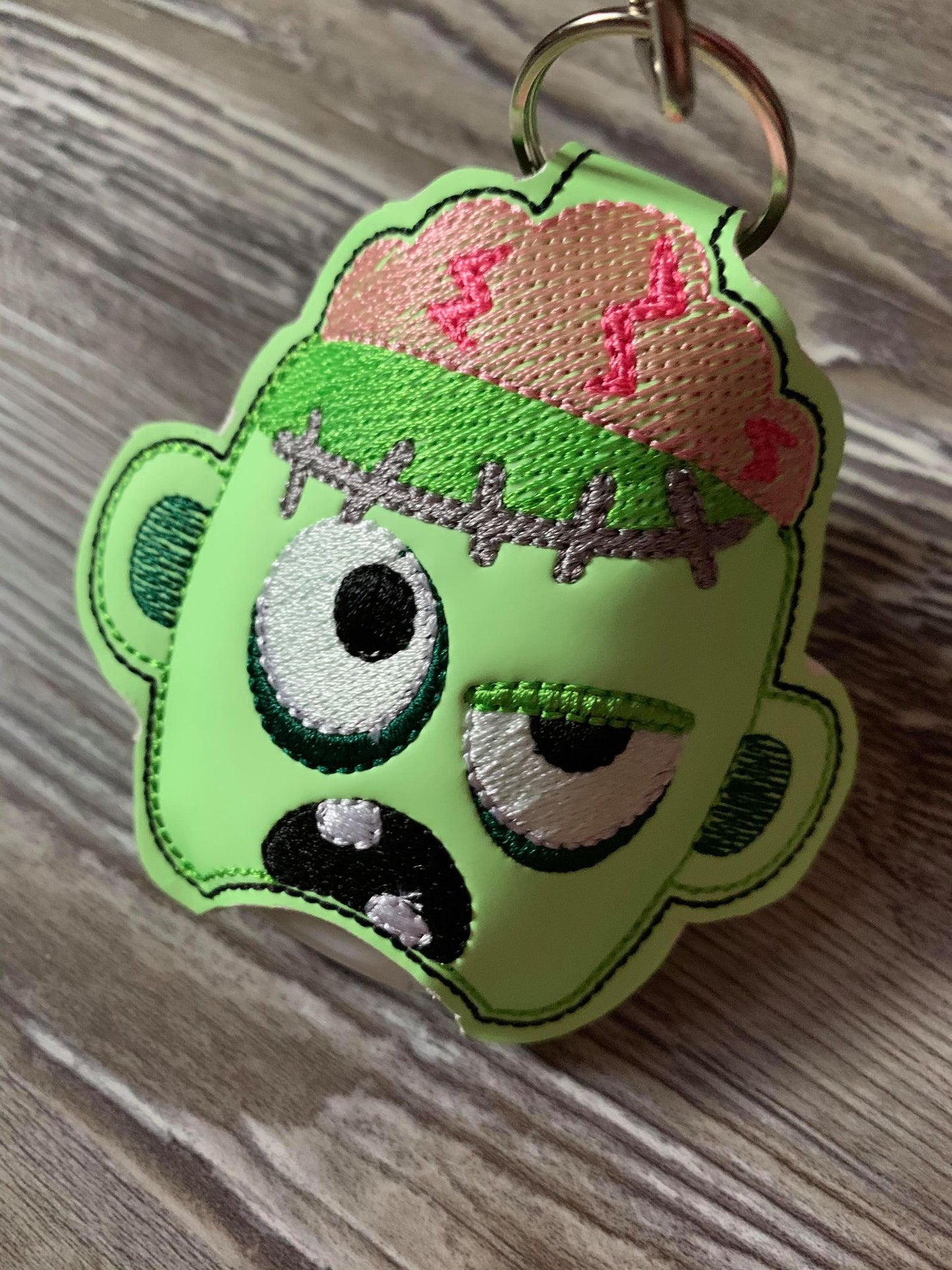 Zombie Sanitizer Holder 5x7- DIGITAL Embroidery DESIGN