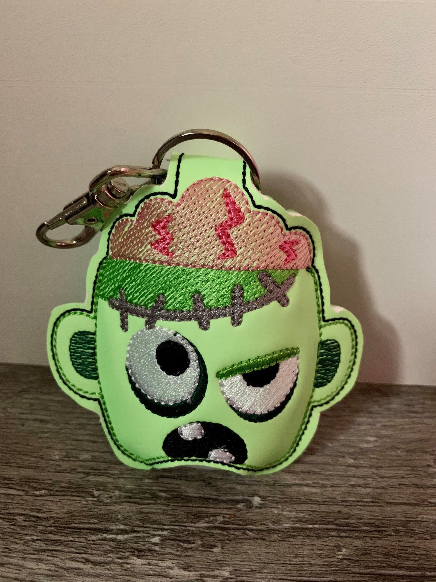 Zombie Sanitizer Holder 5x7- DIGITAL Embroidery DESIGN