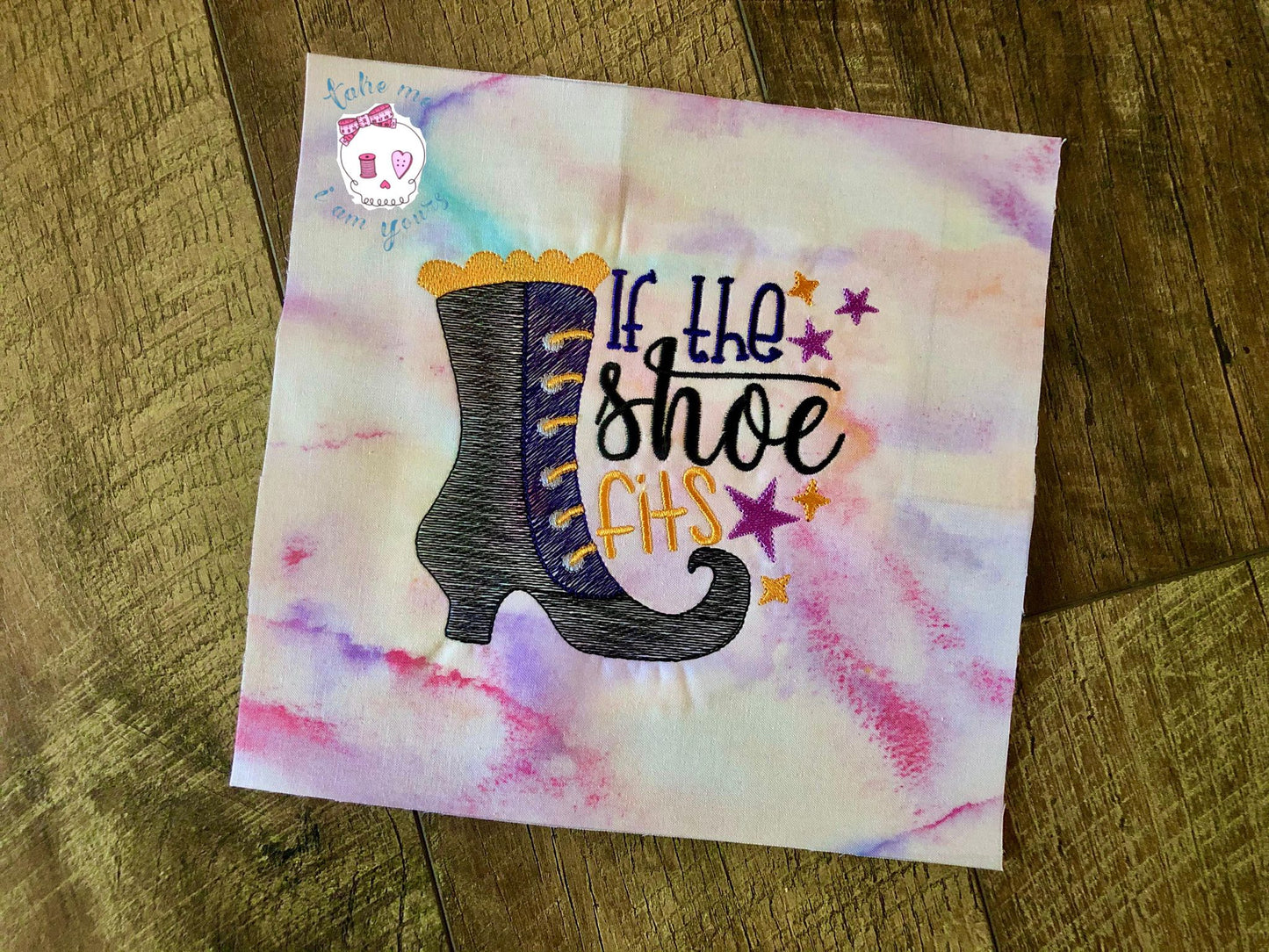 If the Shoe Fits - 2 Sizes - Digital Embroidery Design