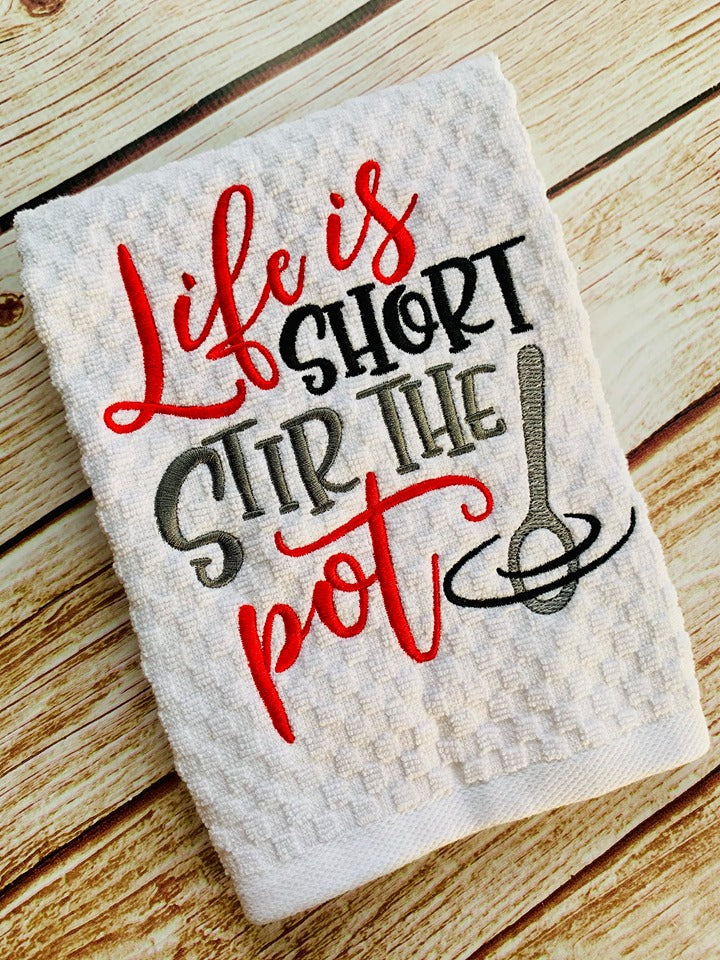 Stir the Pot - 3 Sizes - Digital Embroidery Design