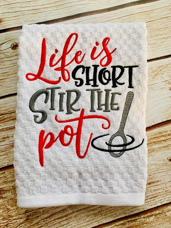 Stir the Pot - 3 Sizes - Digital Embroidery Design