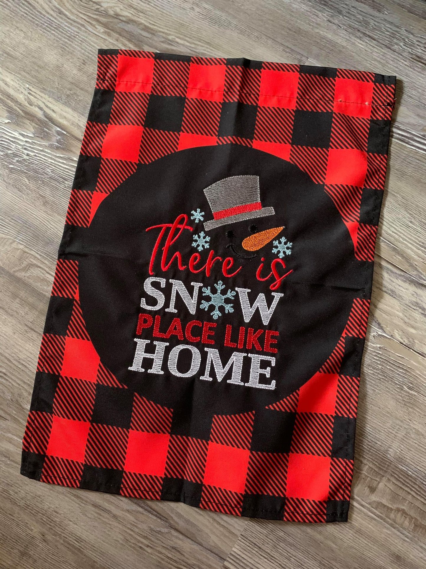 There is Snow Place Like Home - 4 Sizes - Digital Embroidery Design