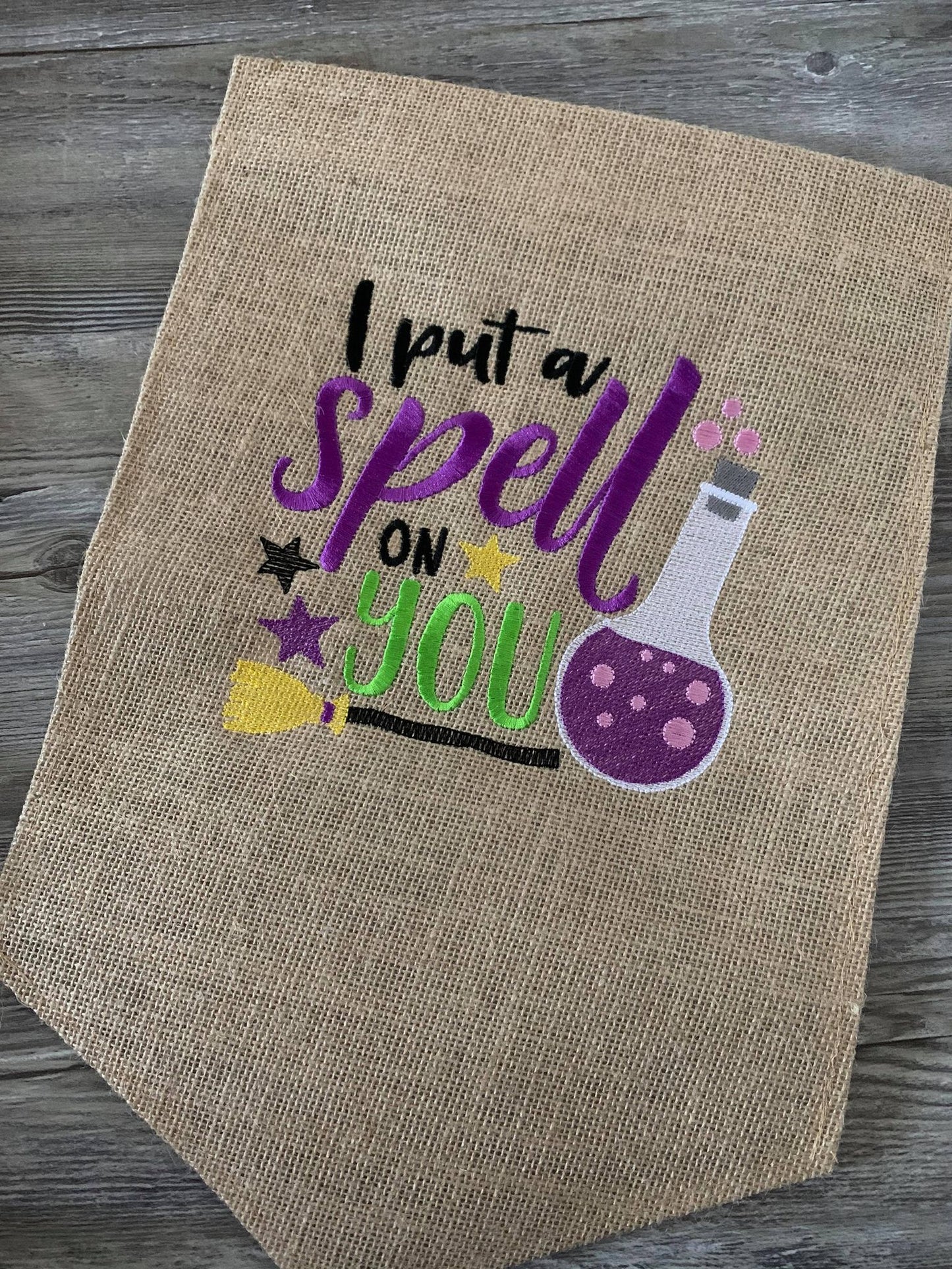 I put a spell on you - 4 Sizes - Digital Embroidery Design