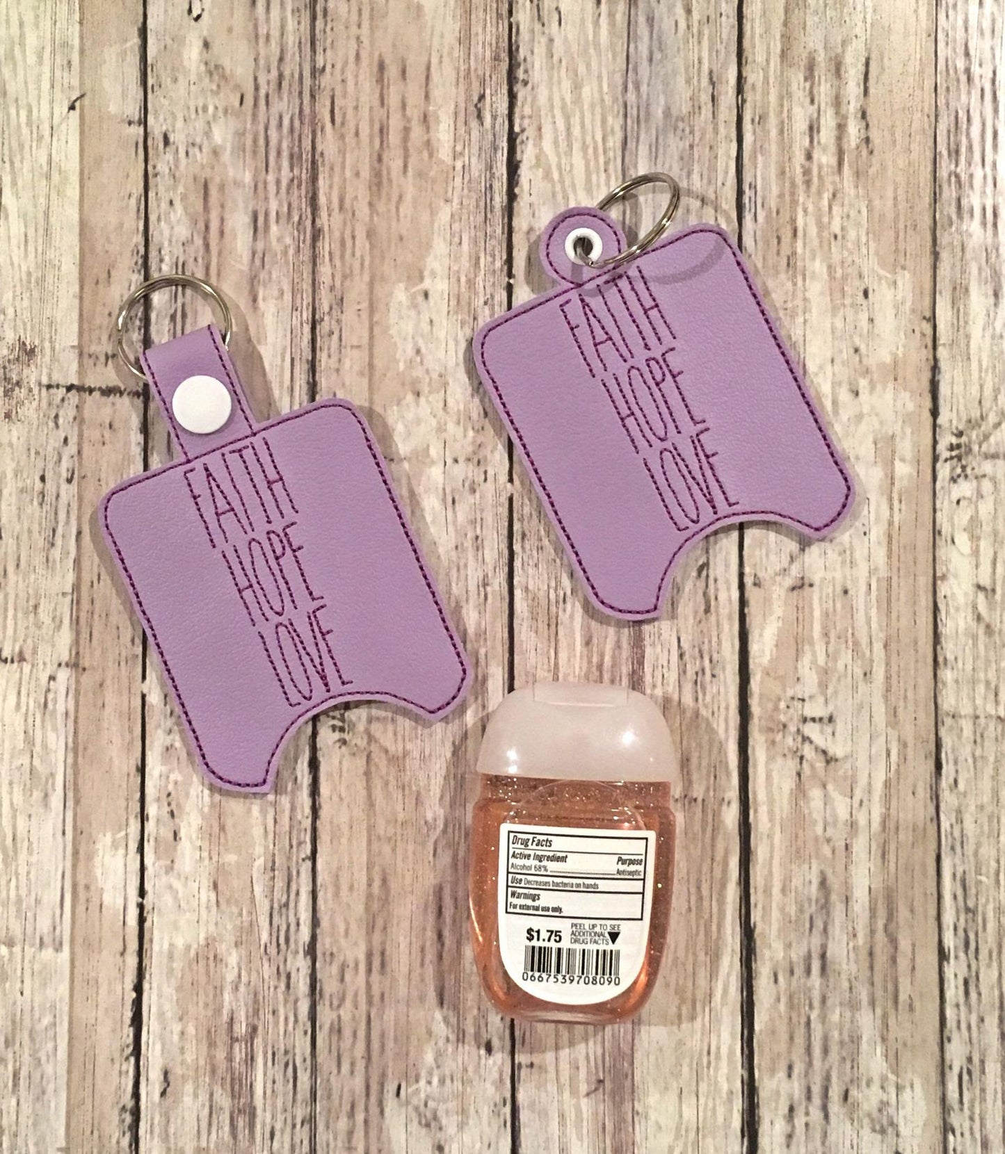 Faith Hope Love Sanitizer Holders - DIGITAL Embroidery DESIGN