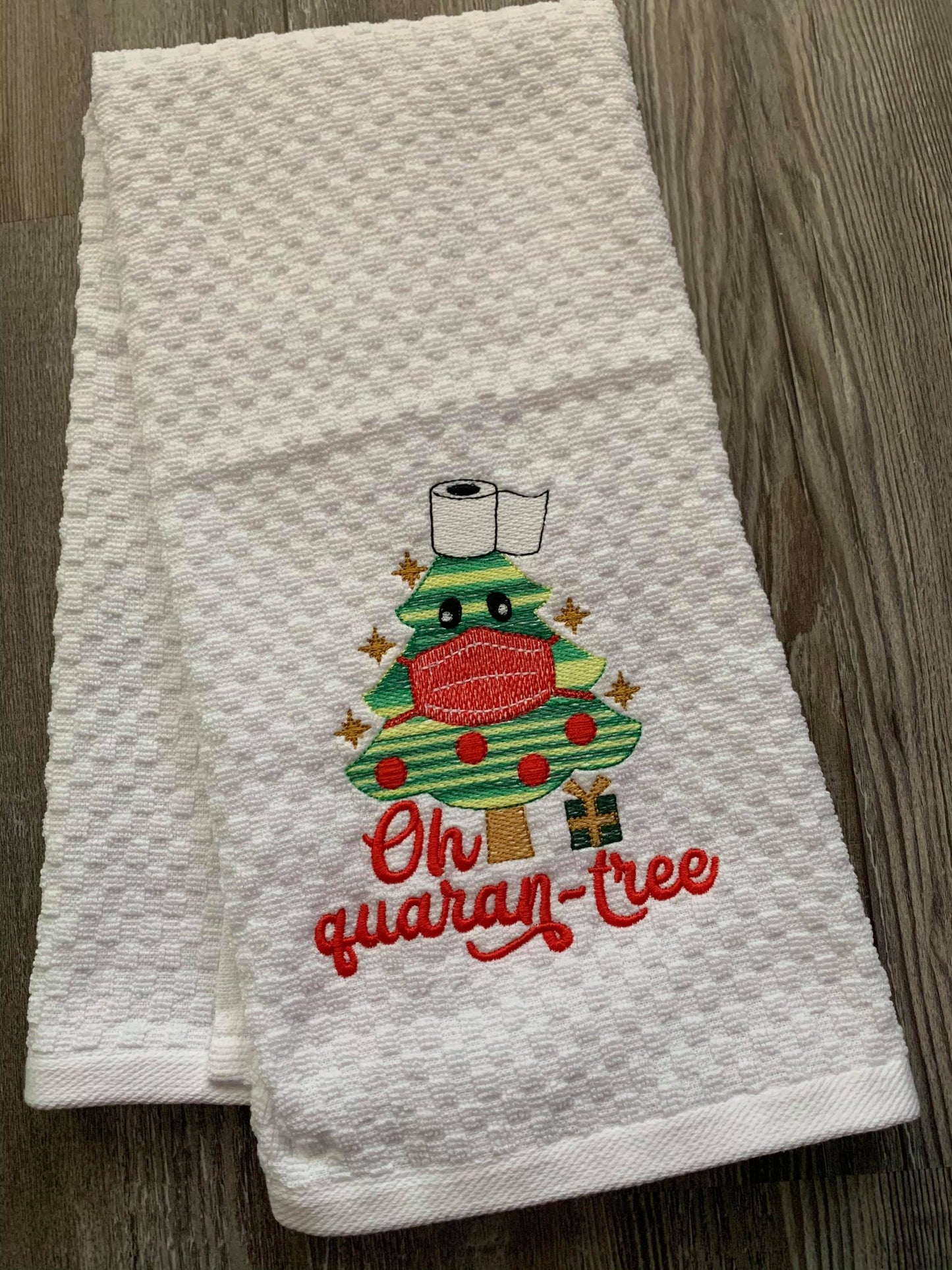 Oh Quaran-tree - 2 Sizes - Digital Embroidery Design