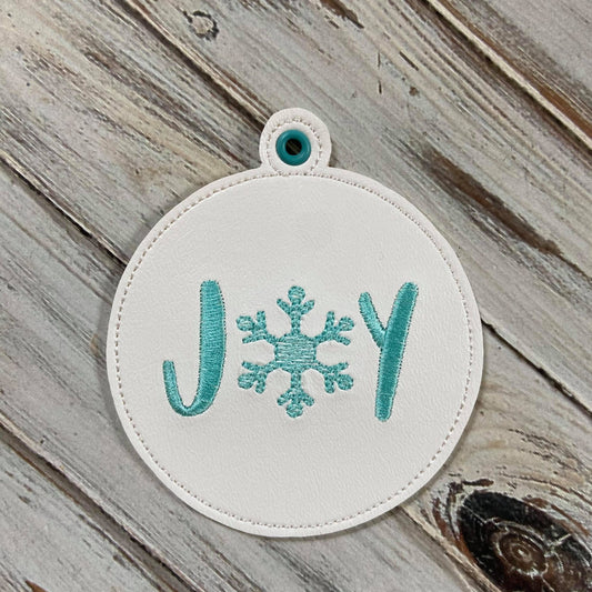 Joy Ornament - Digital Embroidery Design