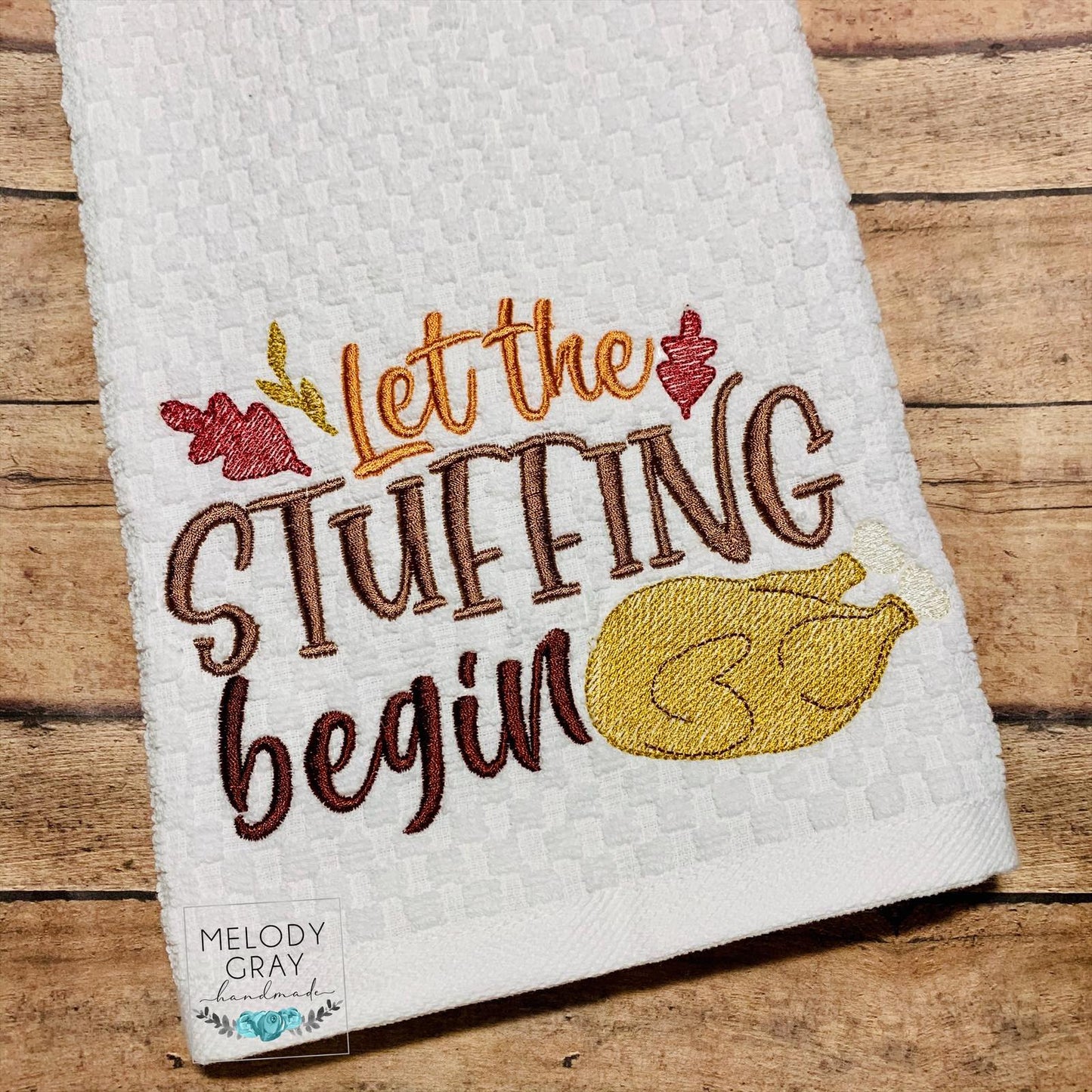 Give Thanks - 3 Sizes - Digital Embroidery Design