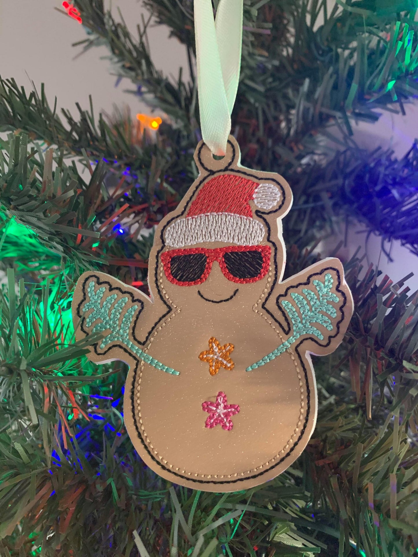 Beachy Ornament Set - Digital Embroidery Design