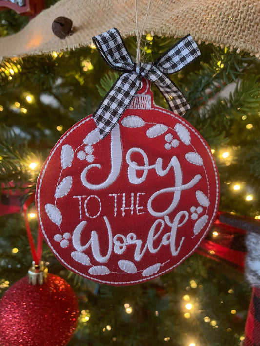 Holiday Ornament Set - Digital Embroidery Design