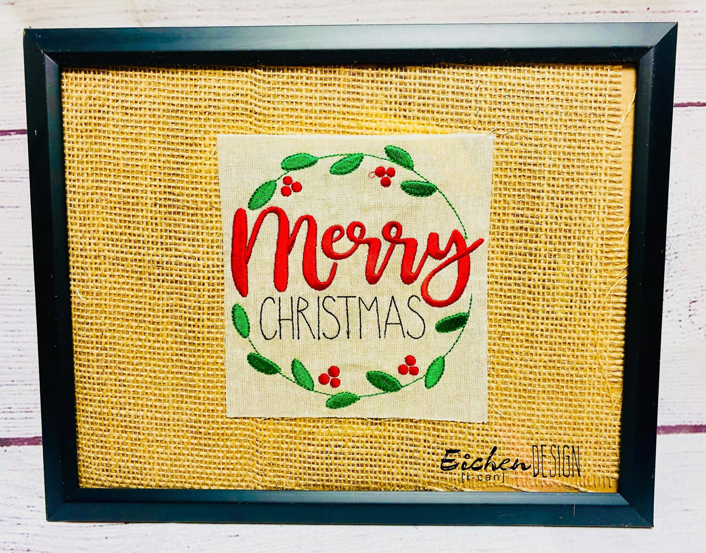 Holiday Frame Saying Set - 5x7 - Digital Embroidery Design