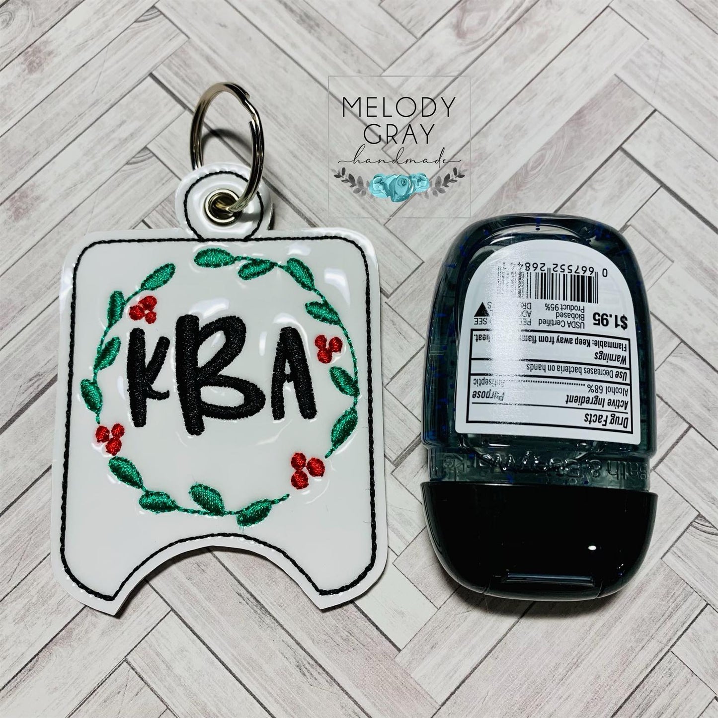 Holiday Frame Sanitizer Holders - DIGITAL Embroidery DESIGN
