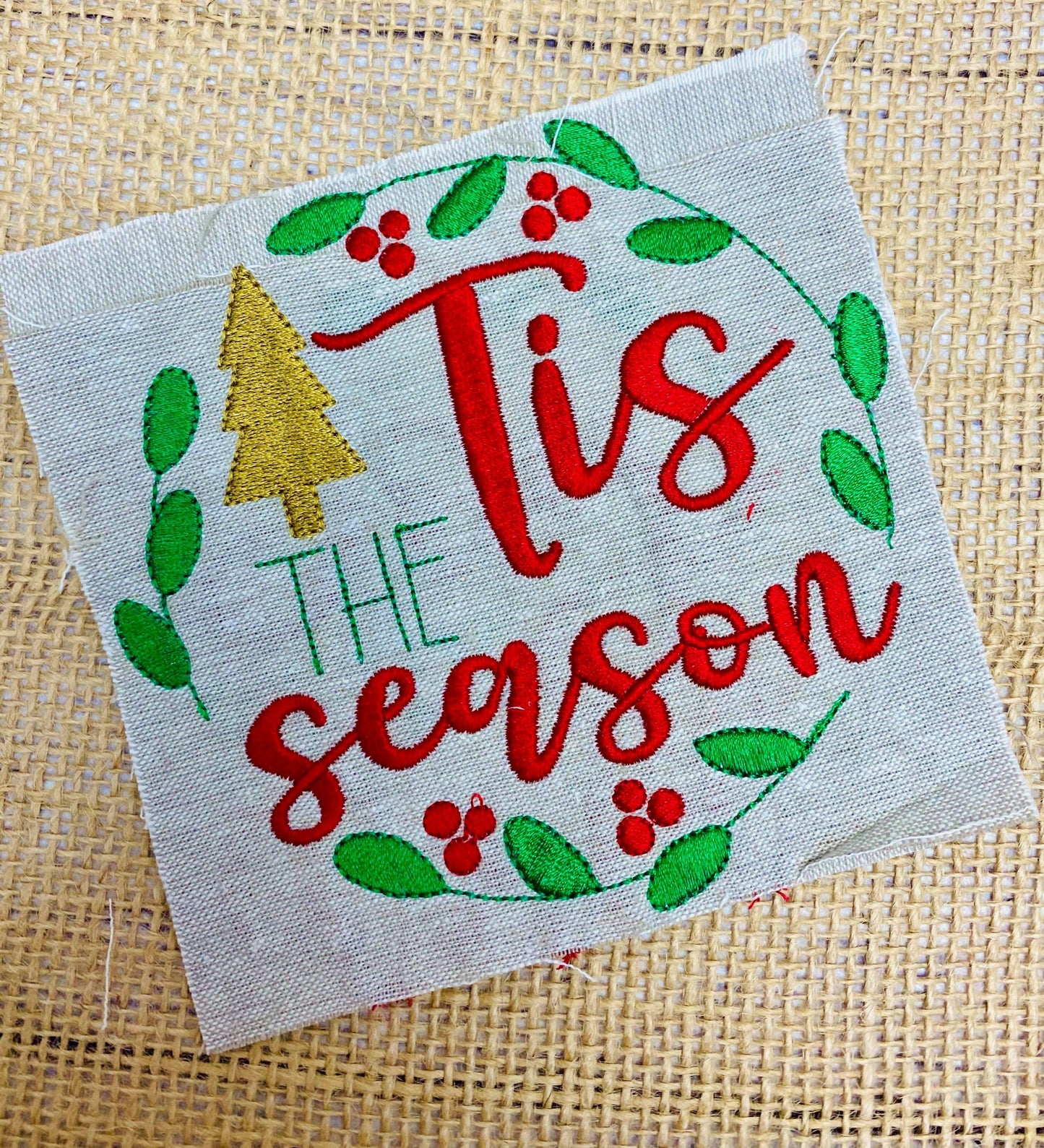 Holiday Frame Saying Set - 5x7 - Digital Embroidery Design