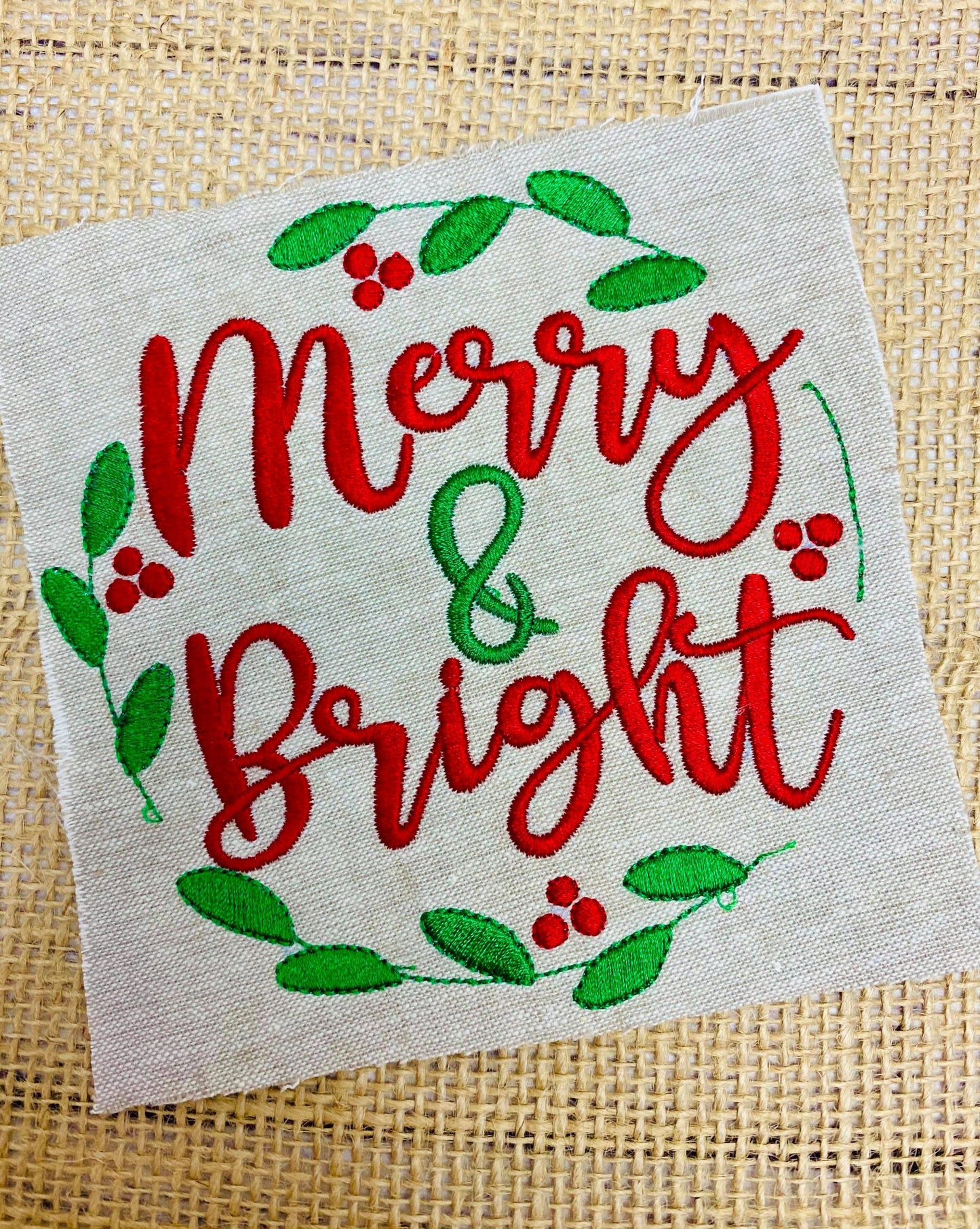 Holiday Frame Saying Set - 5x7 - Digital Embroidery Design