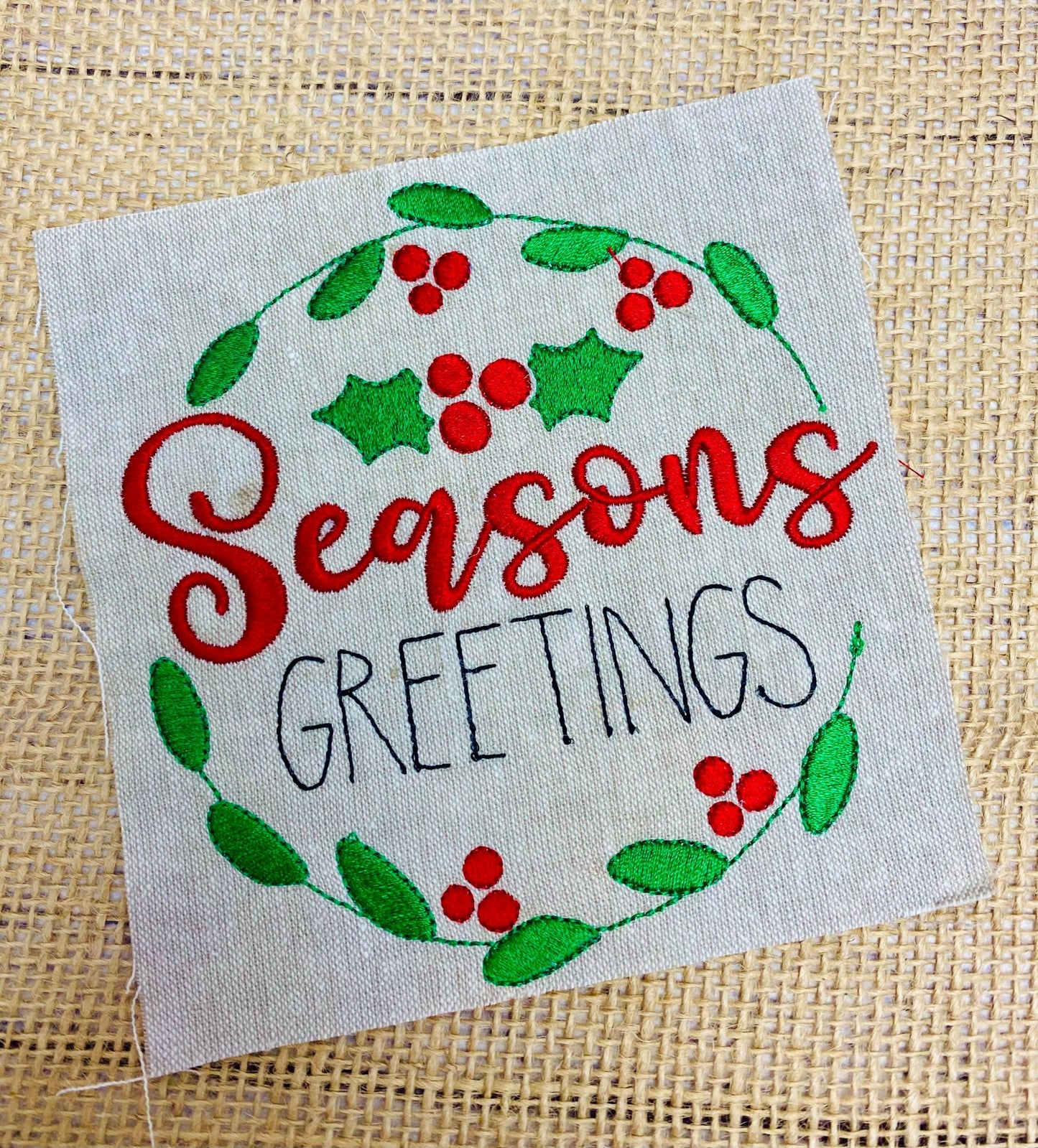 Holiday Frame Saying Set - 5x7 - Digital Embroidery Design