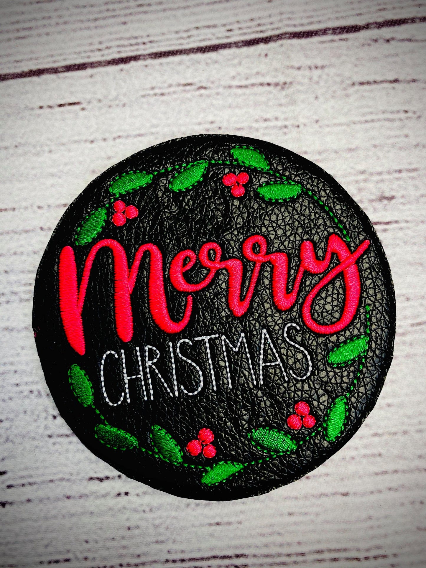 Holiday Frame Coaster Set 4x4 - DIGITAL Embroidery DESIGN