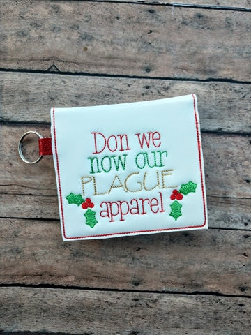 Plague Pouch 5x7 - DIGITAL Embroidery DESIGN